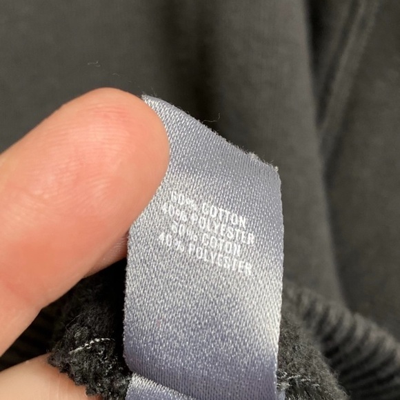 Aerie Sweatshirt Long Sleeve Cowl Neck Gray - Picture 4 of 6